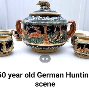 50 Year Old Bowle Hunting Scene